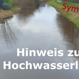 Hinweis zur Hochwasserlage / 26.12.2023