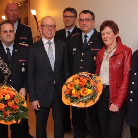 Ernennung und Verabschiedung des stellvertretenden Kreisbrandmeisters  des Landkreises Vechta.